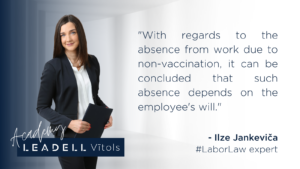 Labor Law expert Ilze Jankevica